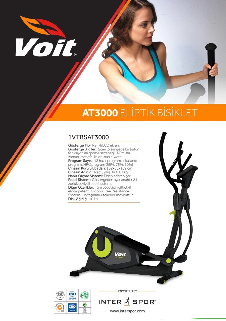 Voit AT3000 Eliptik Bisiklet