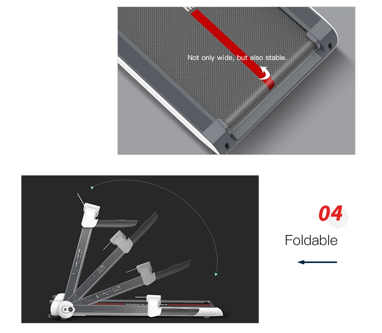 Voit Süper Fit Katlanabilir Slim 26 cm Koşu Bandı