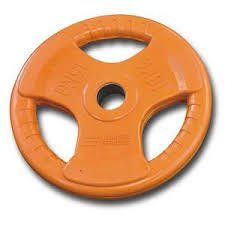 Diesel Fitness Rop 4 Olimpik Kauçuk Flanş - Plaka 15kg Turuncu