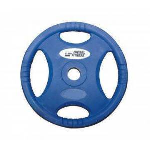 Diesel Fitness Rop 4 Olimpik Kauçuk Flanş - Plaka 2,5kg Lacivert
