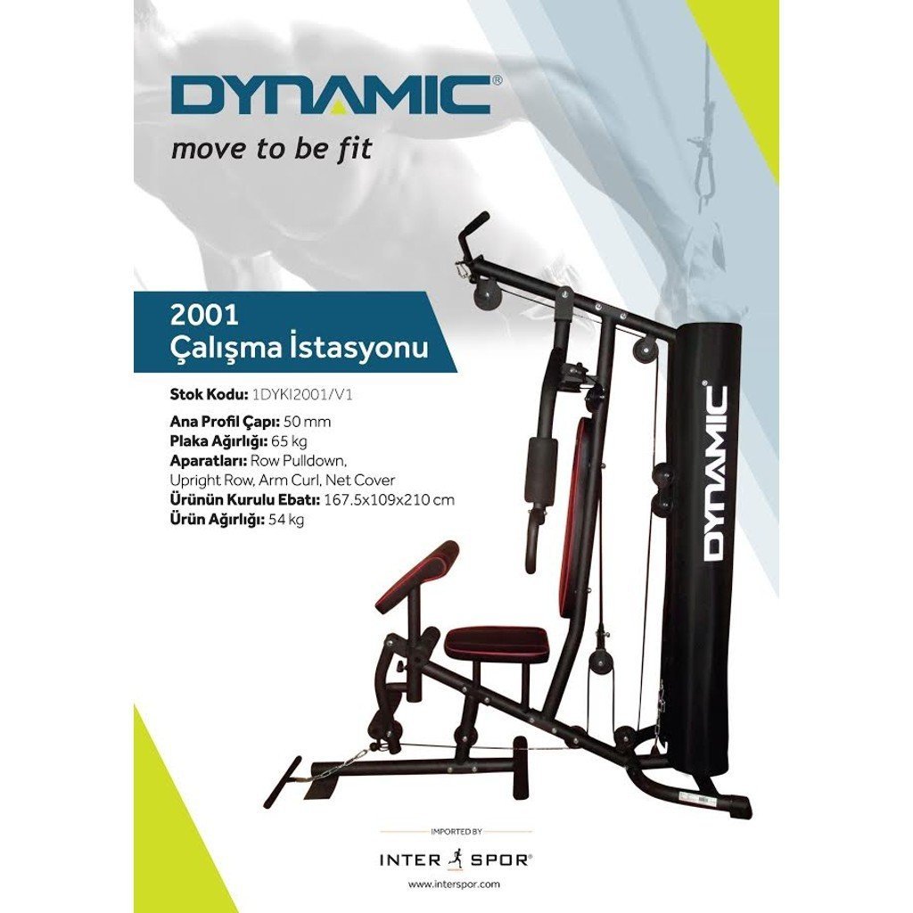 Dynamic 2001 Tek Kişilik Ağırlık İstasyonu