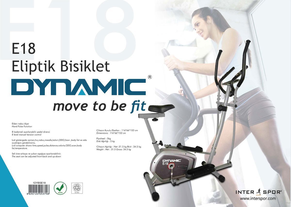Dynamic E18 Eliptik Bisiklet