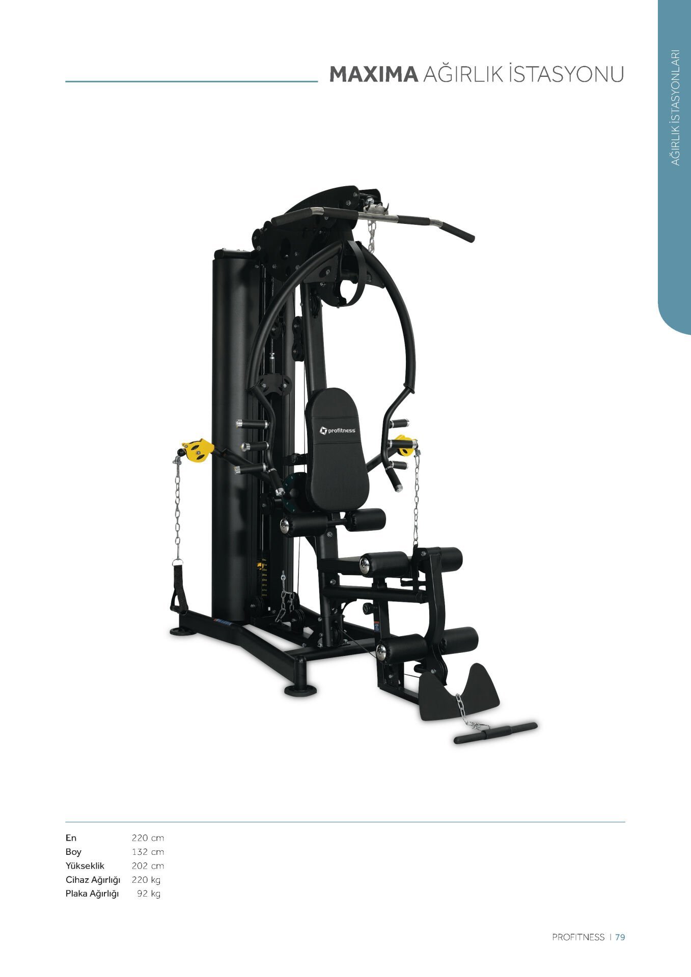 Profitness Maxima Ağırlık İstasyonu New
