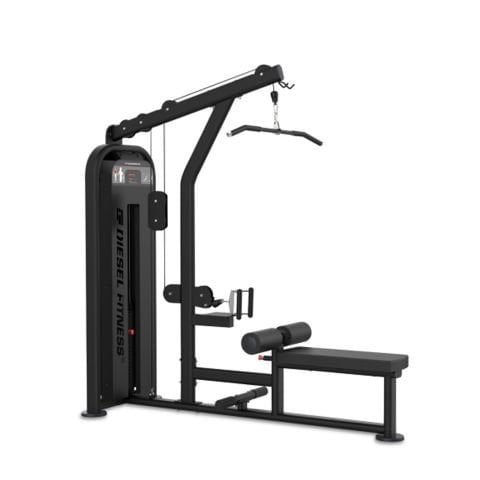 Diesel Fitness D14 Lat Pull / Seated Row Dual Machine