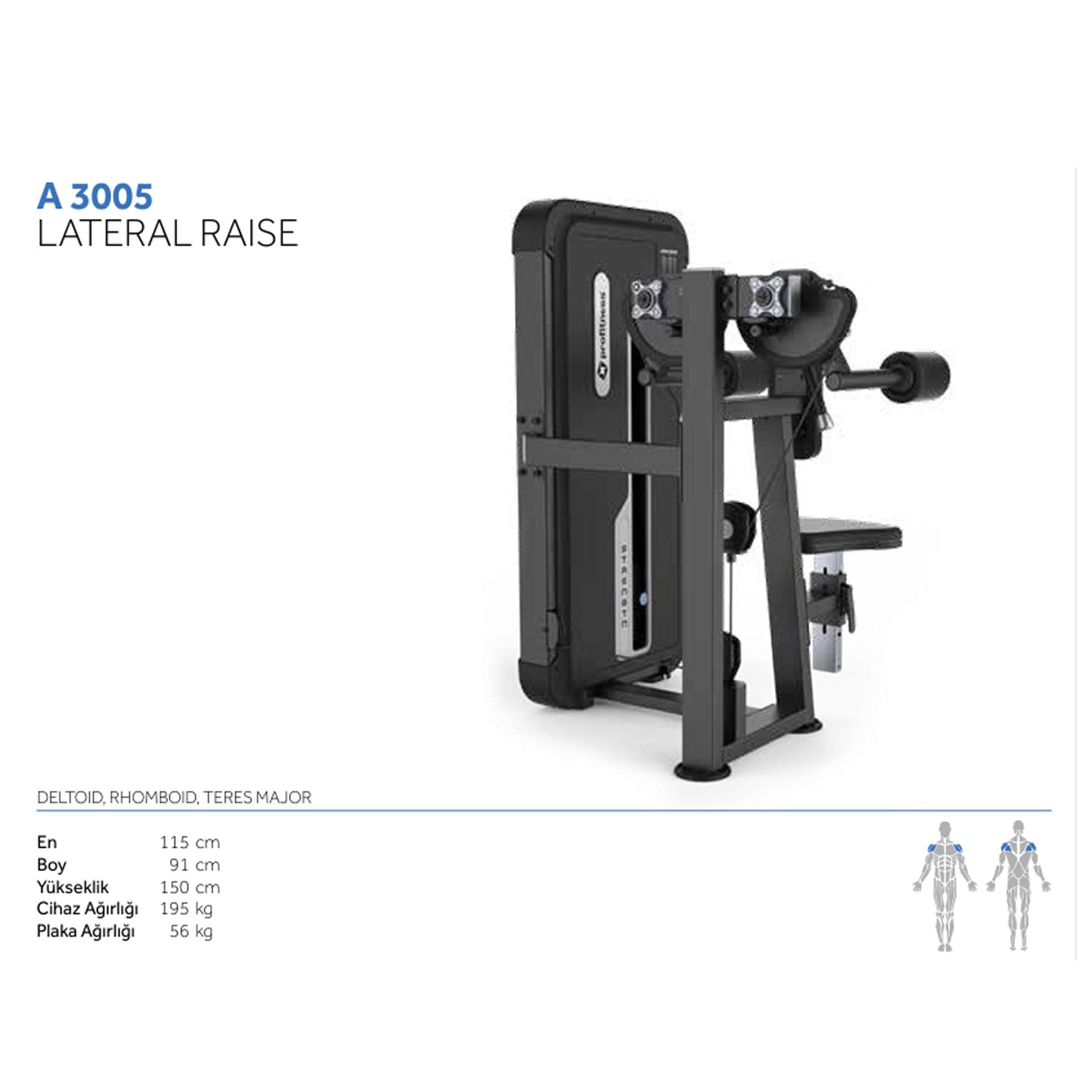 Profitness A3005 Lateral Raise,Profitness A3003 Leg Press,Voit